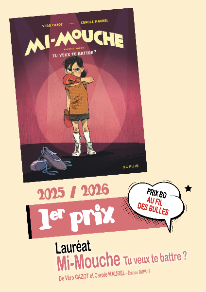 Couverture de PRIX BD "AU FIL DES BULLES" - Lauréat